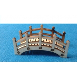 Most,mostek  6,5 x 2,8 x 3cm , ogód, las w słoiku Mikroklimat