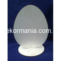 Jajko 17,5cm  Wielkanocne z podstawką , SKLEJKA  #3mm