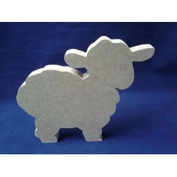Baranek 15cm Wielkanocny   15x16,5cm , MDF #16mm