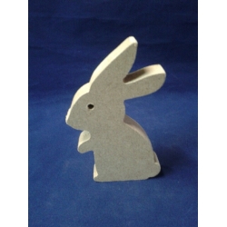 Zajączek Wielkanocny  10x6,5cm   MDF #16mm , zając