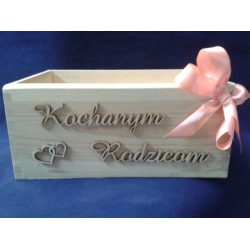 Kochanym Rodzicom wysokość   3cm (amaze) , podziękowanie, sklejka