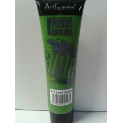 Farba akrylowa 100ml  ARTEQUIPMENT - 512- Leaf Green, dobrze kryjąca