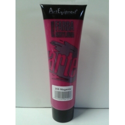 Farba akrylowa 100ml  ARTEQUIPMENT - 205- MAGENTA, dobrze kryjąca
