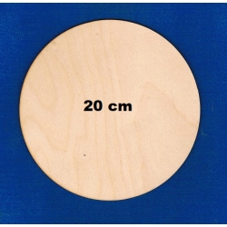 SKLEJKA #3mm Podkładka 20cm okrągła , koło 20cm, kółko 20, baza 20