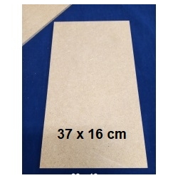 Płyta MDF #6mm / Podkładka 37x16cm, deseczka 37x16 formatka 37x16 / CENA 1szt