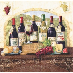 Serwetka -307-   wino