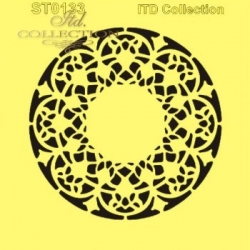 Szablon -  16x16cm   , ST0133B