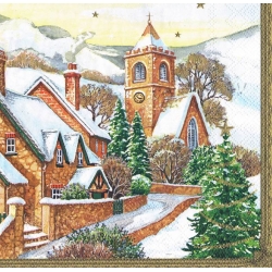Serwetka -352- BN  Kościół