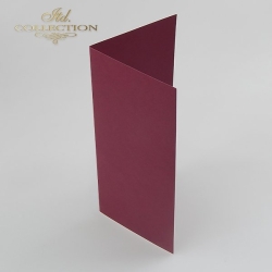 Baza do kartki BDK-004 210x100 mm * Bordo  21x10cm