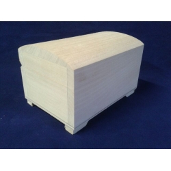 Kuferek 11,5x8x7,2cm mały na nóżkach  11,5x8x7,2 cm