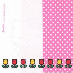 Serwetka -447- Hello Kitty