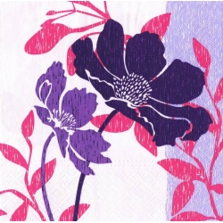 Serwetka do decoupage -499- kwiaty