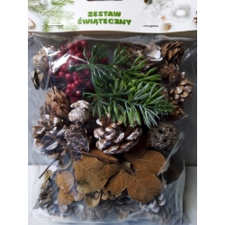 Zestaw Świąteczny 120g , susz do wianków, stoików, na choinkę, art. florystyczne / nr. 4