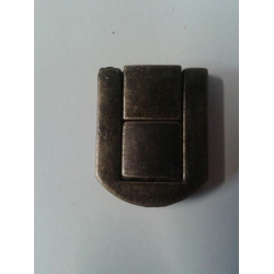 Zamknięcie  2,5x2cm   ozdobne , zatrzask 2x2,5cm  A024  walizka / okucia metalowe  do pudełek