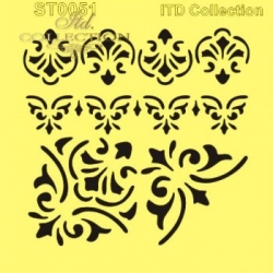 Szablon -  16x16cm , ST0051B