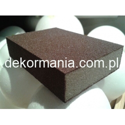 Blok ścierny 10x7x2 Kostka do  styropianu , drewna 10x7x2cm  blok ścierny, kostka ścierna, gąbka ścierna, ścierny