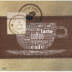 Serwetka -566- coffee