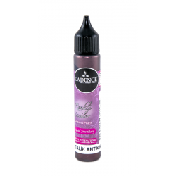 CADENCE Sztuczne perły 25ml METALICZNA ANTYCZNA CZERWIEŃ 588 / Perełki w płynie /konturówka