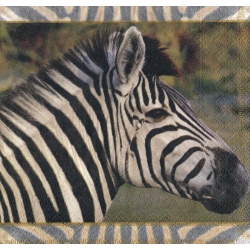 Serwetka -595-  zebra