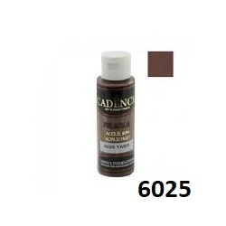 CADENCE Farba akrylowa półmatowa Premium 70ml / 6025 / ODCIEŃ BRĄZU / TABA