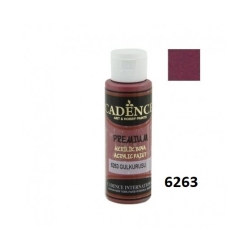 CADENCE Farba akrylowa półmatowa Premium 70ml / 6263 SUSZONA RÓŻA / DRIED ROSE
