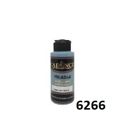 CADENCE Farba akrylowa półmatowa Premium 70ml / 6266 SZARONIEBIESKI / GRAY BLUE