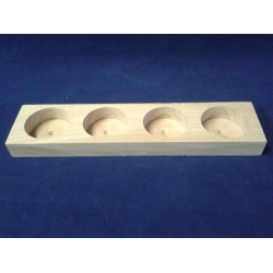 Świecznik 21,5x5cm  czwórka    tealight