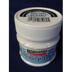 PENTART Pasta śniegowa  50ml, masa śniegowa, Snow paste /  efekt śniegu