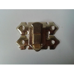 Zatrzask 3,3x2,5 cm  , zamknięcie3,3x2,5cm  A018  , kolor złoty / okucia metalowe  do pudełek