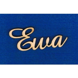 Ewa - imię 9x3 cm (czcionka Amaze)