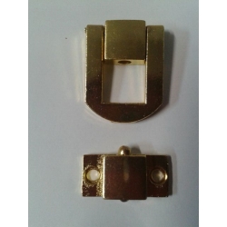 Zamknięcie  2,5x2cm   ozdobne , zatrzask 2x2,5cm A024 złoty  , walizka / okucia metalowe  do pudełek