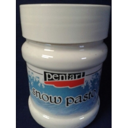 PENTART Pasta śniegowa 230ml , śnieg , Snow paste, masa śniegowa /  efekt śniegu