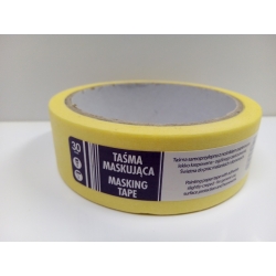 Taśma malarska papierowa 30mmx25m / taśma zabezpieczająca, taśma papierowa, taśma maskująca