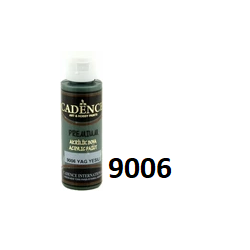 CADENCE Farba akrylowa półmatowa Premium 70ml / 9006 ZIELONA OLIWKA / OIL GREEN