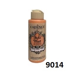 CADENCE Farba matowa akrylowa 120ml / Style Matt / 9014 DYNIOWY / PUMPKIN
