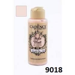 CADENCE Farba matowa akrylowa 120ml / Style Matt / 9018 / JASNY CIELISTY / LIGHT FLESH