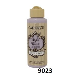 CADENCE Farba matowa akrylowa 120ml / Style Matt / 9023 / MALWOWY / MAUVE
