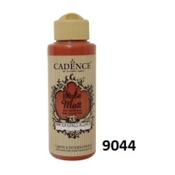 CADENCE Farba matowa akrylowa 120ml / Style Matt / 9044 / KARMAZYN / ALIZARIN
