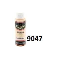 CADENCE Farba akrylowa półmatowa Premium 70ml / 9047 RÓŻOWOPOMARAŃCZOWY / PINKISH ORANGE