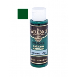 CADENCE Premium 9050 Farba akrylowa półmatowa  70ml  SZMARAGDOWY