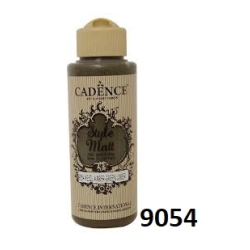 CADENCE Farba matowa akrylowa 120ml / Style Matt / 9054 / ZIELONA UMBRA / GREEN UMBER