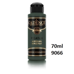 CADENCE Premium 9066 Farba akrylowa półmatowa 70ml  ZIELONA SELER CELERY