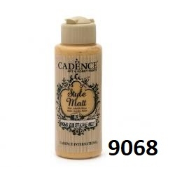 CADENCE Farba matowa akrylowa 120ml / Style Matt / 9068 / JASNY MORELOWY / PALE APRICOT