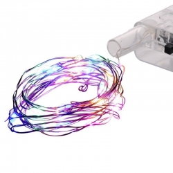 Lampeczki LED 20szt  /   dł.2m  /  lampki  ledowe KOLOROWE
