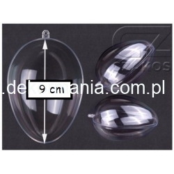 Jajko 9cm składane akrylowe , plexi  h- 9cm  , cena 1szt / jajko akrylowe