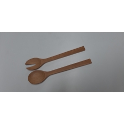 Łyżka, komplet sałatkowy 2szt,  25x5x1cm   ( 448 )