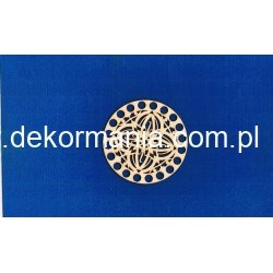 Rozetka,rozeta ażurowa (2) , np. na dno torebki ,wieko koszyka ,średnica  9cm ,Baza do koszyka 9cm, baza szydełko makrama