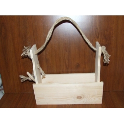 Nosidło np. na przyprawy , kwiatki , zioła w doniczkach ,alkohol,wino,oliwę   itp    33,5 x 9,6 x h-30 cm