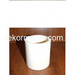 Kubek 9x8,5cm pojemnik  na długopisy , kredki, przybory kuchenne, pojemnik na biurko