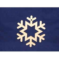 SKLEJKA #3mm Śnieżynka 12,5cm   ( nr.4)